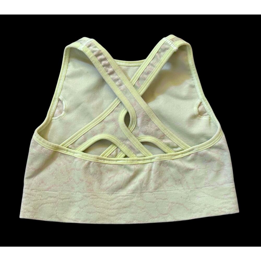 Gymshark Womens Sz Small Adapt Animal Print Seamless Sports Bra Crop Tank